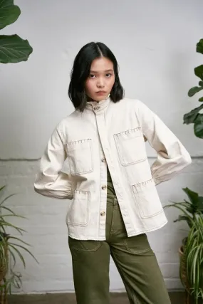 Seventy + Mochi Pablo Jacket - Ecru: Size 8