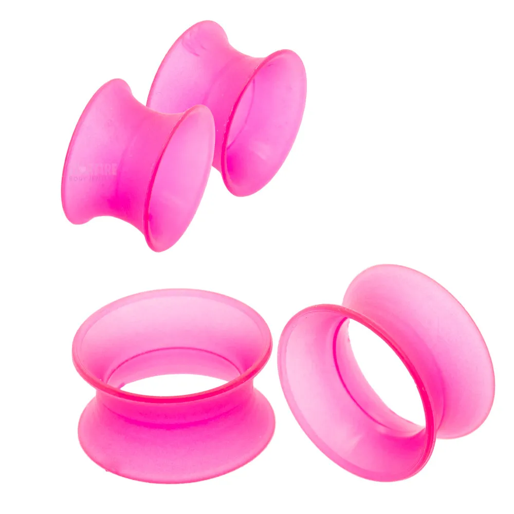 Silicone Skin Eyelets - Hot Pink