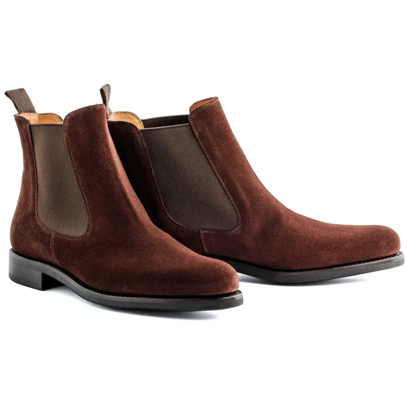 Skolyx brown suede chelsea, ladies