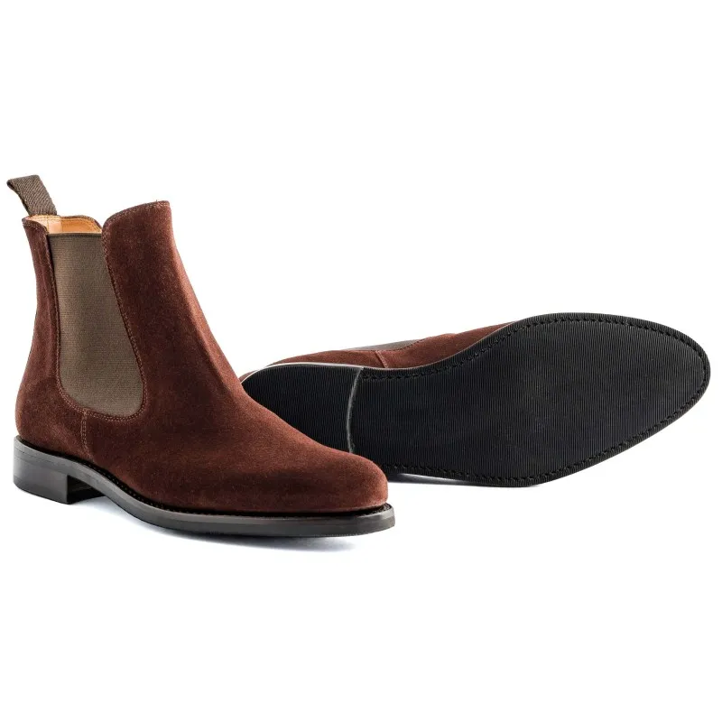 Skolyx brown suede chelsea, ladies