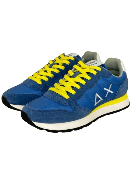 SNEAKERS UOMO BLU/GIALLE Z34101 TOM SOLID