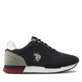 SNEAKERS U.S.POLO ASSN. UOMO TEXTILE-ECO SUEDE BALTY001M-DBL001