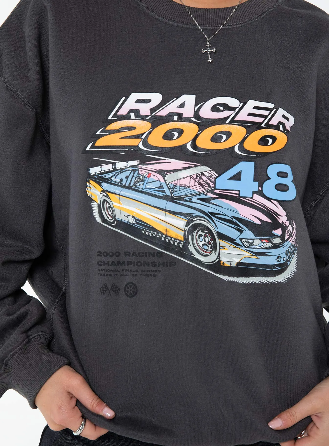 Speeder Sweatshirt Charcoal