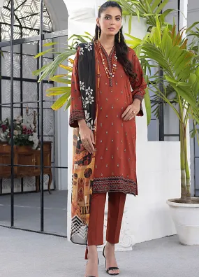 Spring By LSM Lakahny Embroidered Lawn 3 Piece Unstitched Suit LSM24SEL-LG-SR-0179