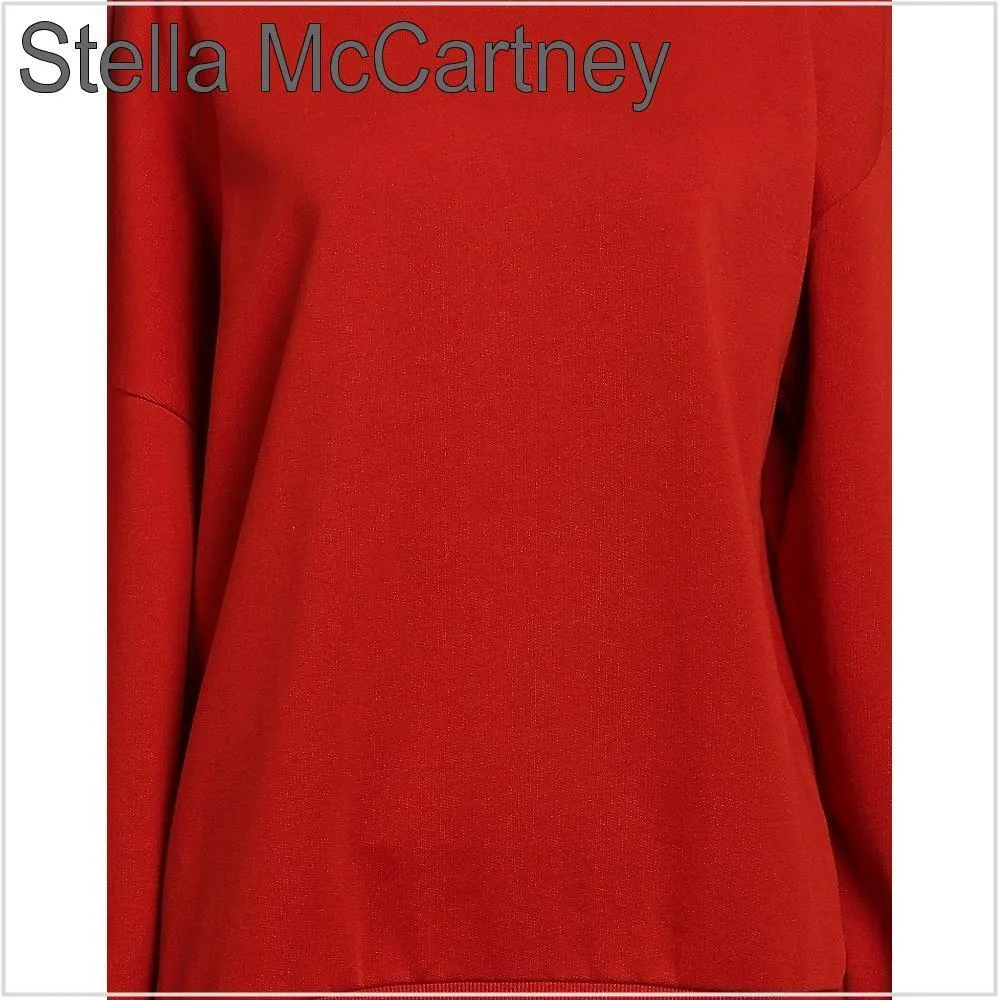 Stella McCartney  |Long Sleeves Plain Cotton Hoodies & Sweatshirts