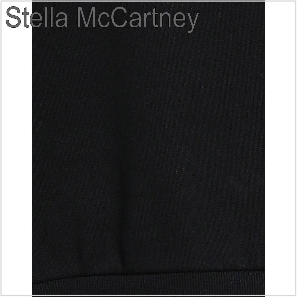 Stella McCartney  |Long Sleeves Plain Cotton Hoodies & Sweatshirts