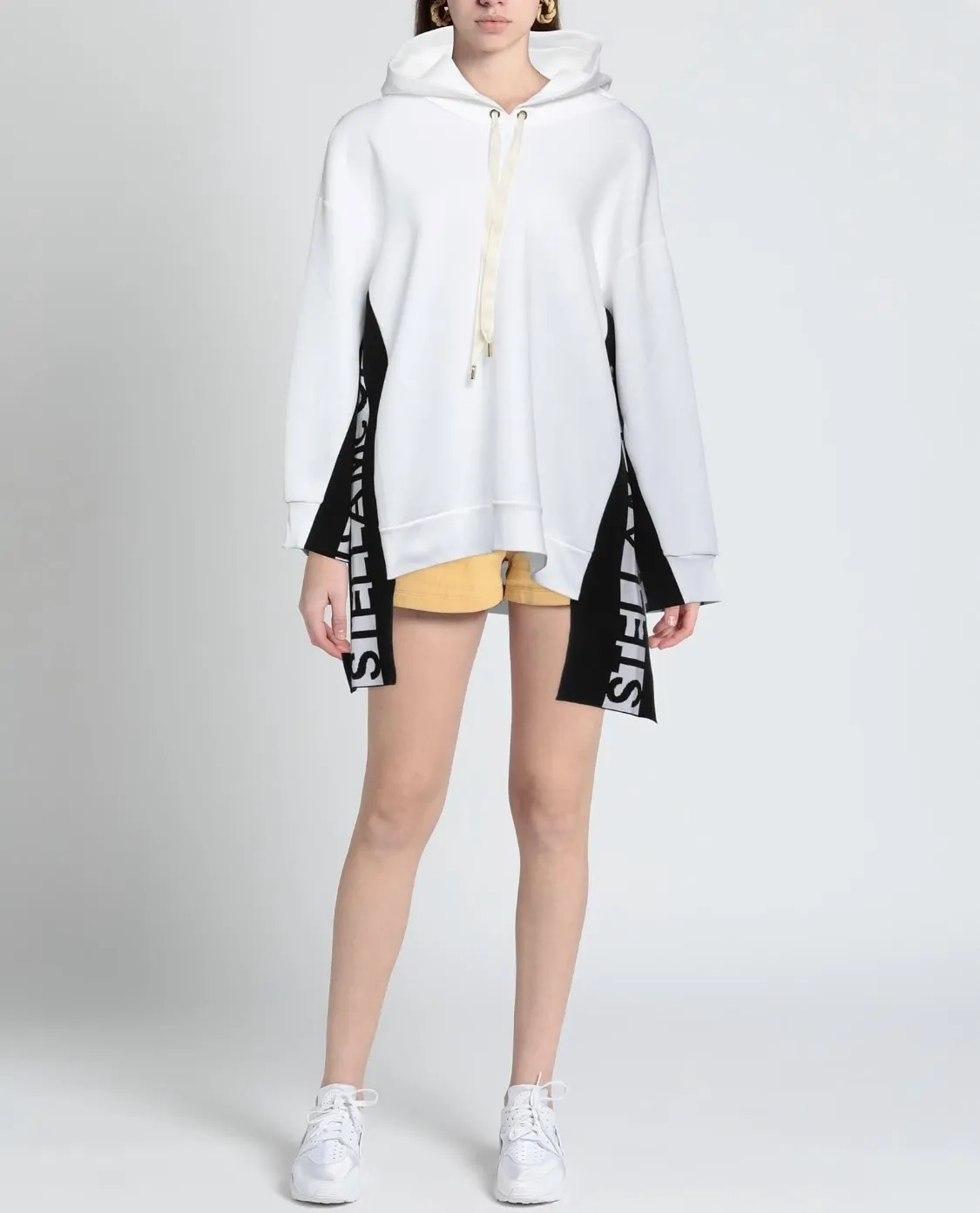 Stella McCartney  |Sweat Long Sleeves Plain Cotton Hoodies & Sweatshirts