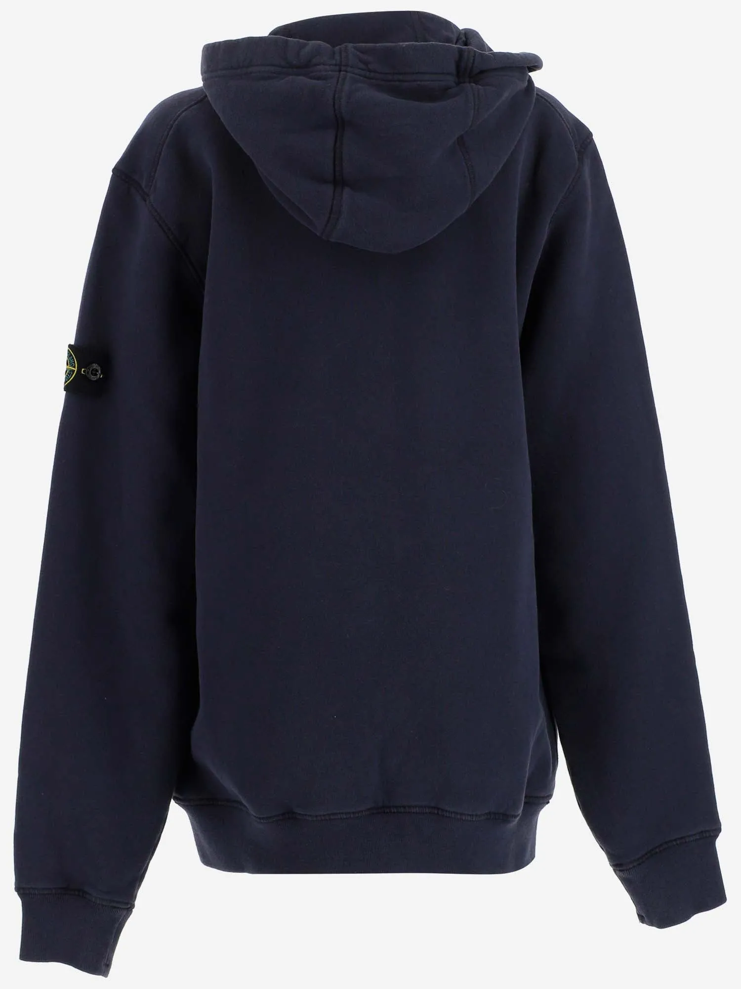 Stone Island Junior Logo Patch Hooded Jacket