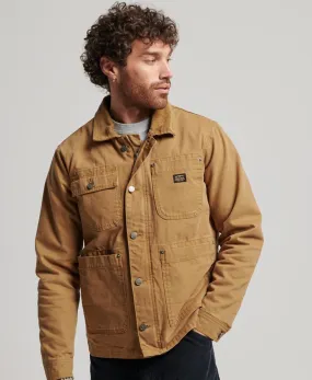 Superdry - Vintage Ranch Jacket Tobacco Borg Lined