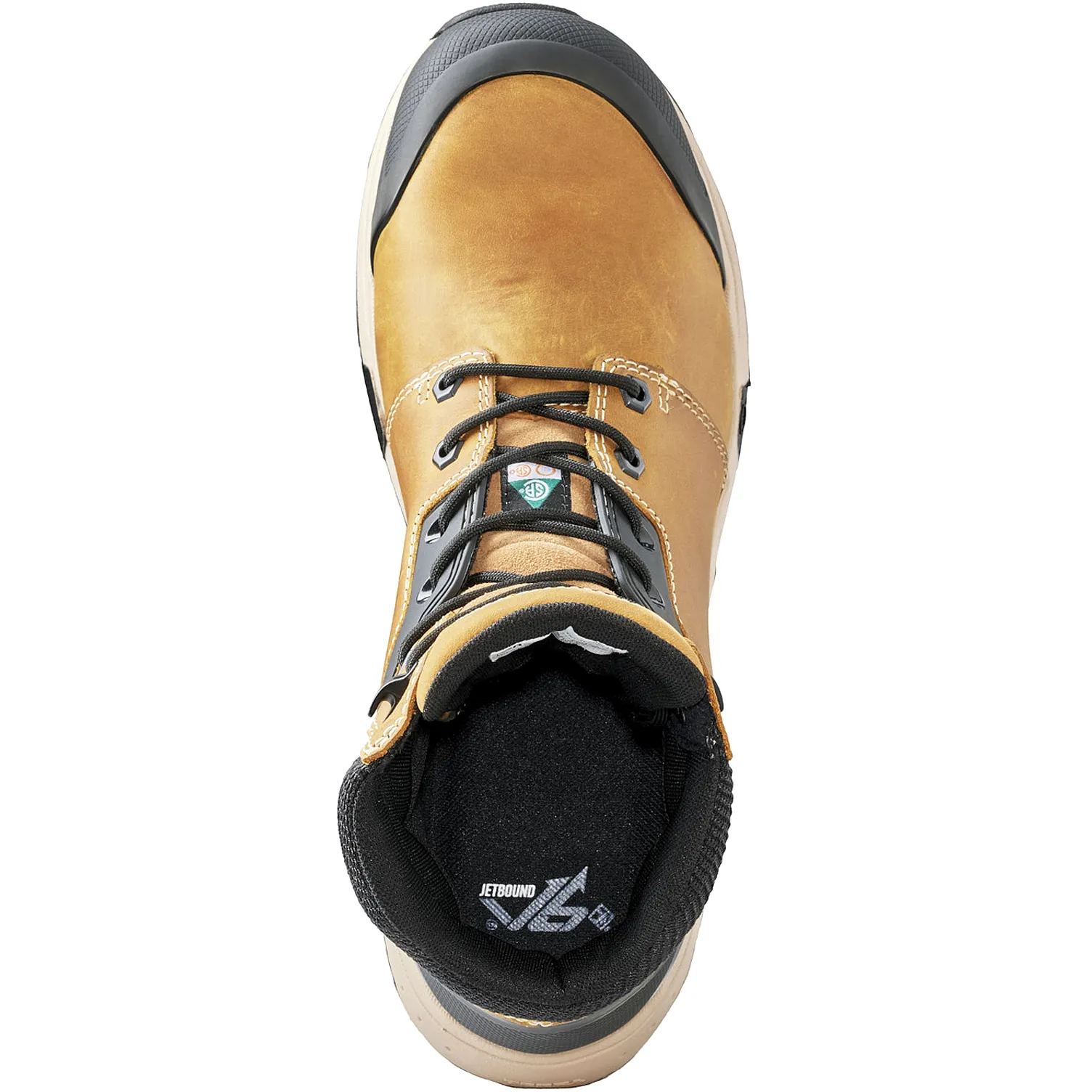 Terra Men's Carbine 6 Comp Toe WP Safety  Work Boot -Wheat- 8395WT