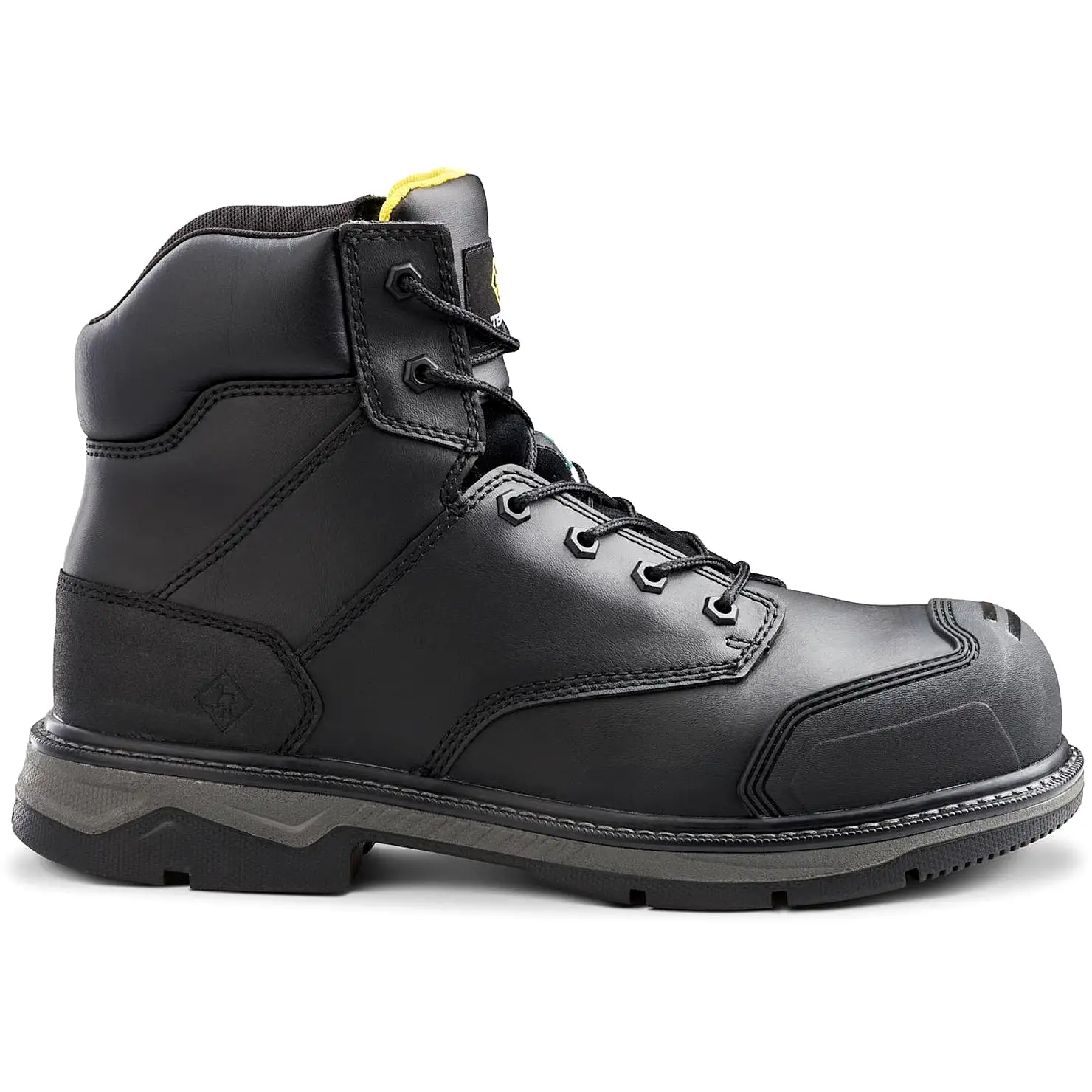 Terra Men's Patton 6 AT Waterproof Safety Work Boot -Black- 4NS6BK