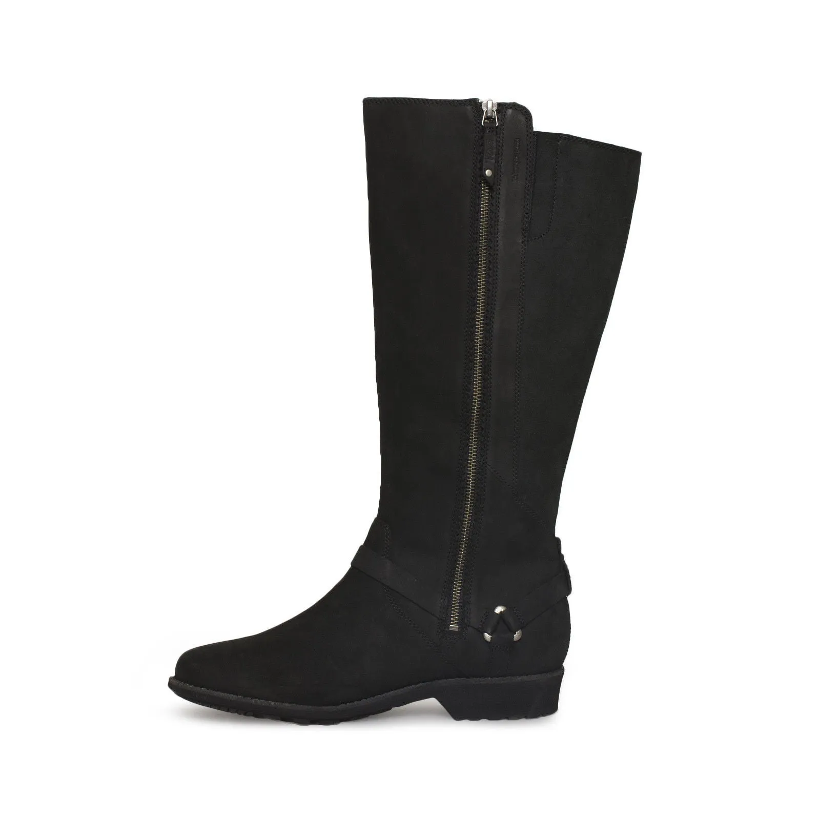 Teva De La Vina Dos Tall Black Boots