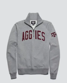 TEXAS A&M AGGIES BANKS '47 HARRIS SCRIMMAGE 1/4 ZIP