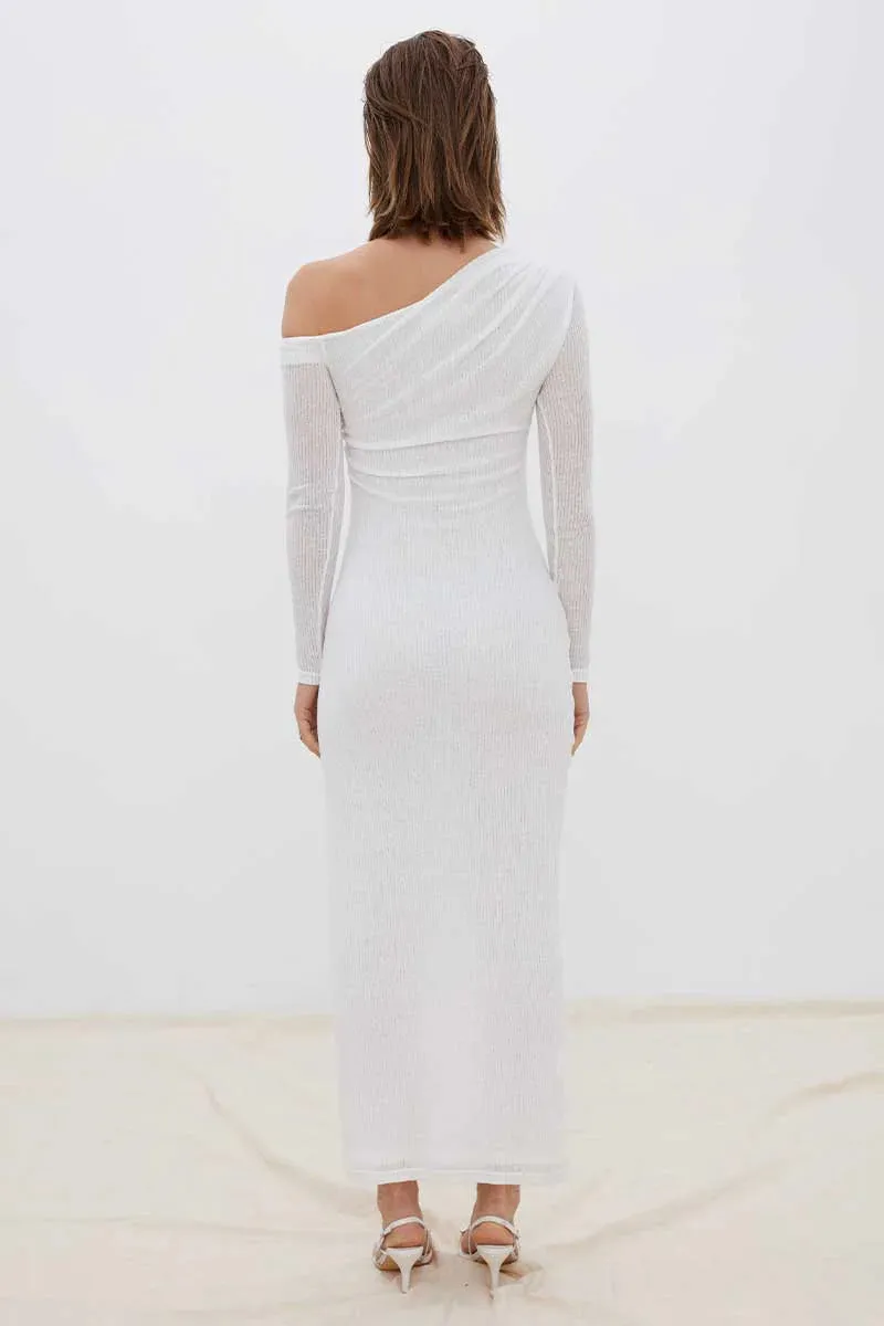 The Embrace Maxi Dress White