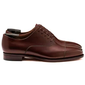 TLB Artista Plain Cap Toe Oxford Vegano Dark Brown