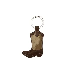 Toffee Haircalf Boot Keychain