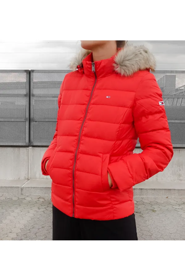 Tommy Hilfiger Women Essential Down Jacket Red