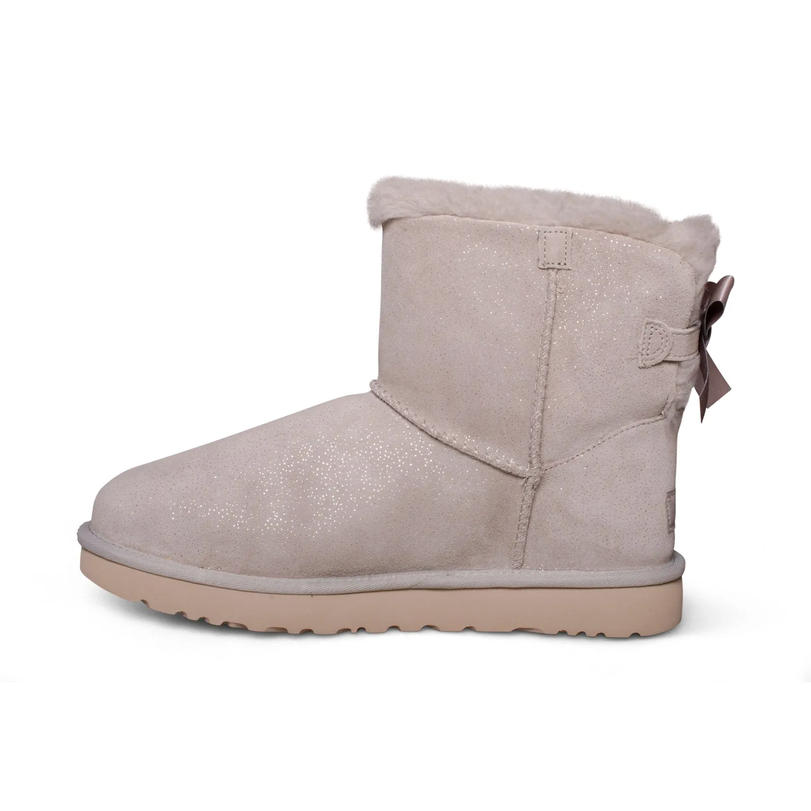 UGG Mini Bailey Bow Twinkle Goat Boots - Women's