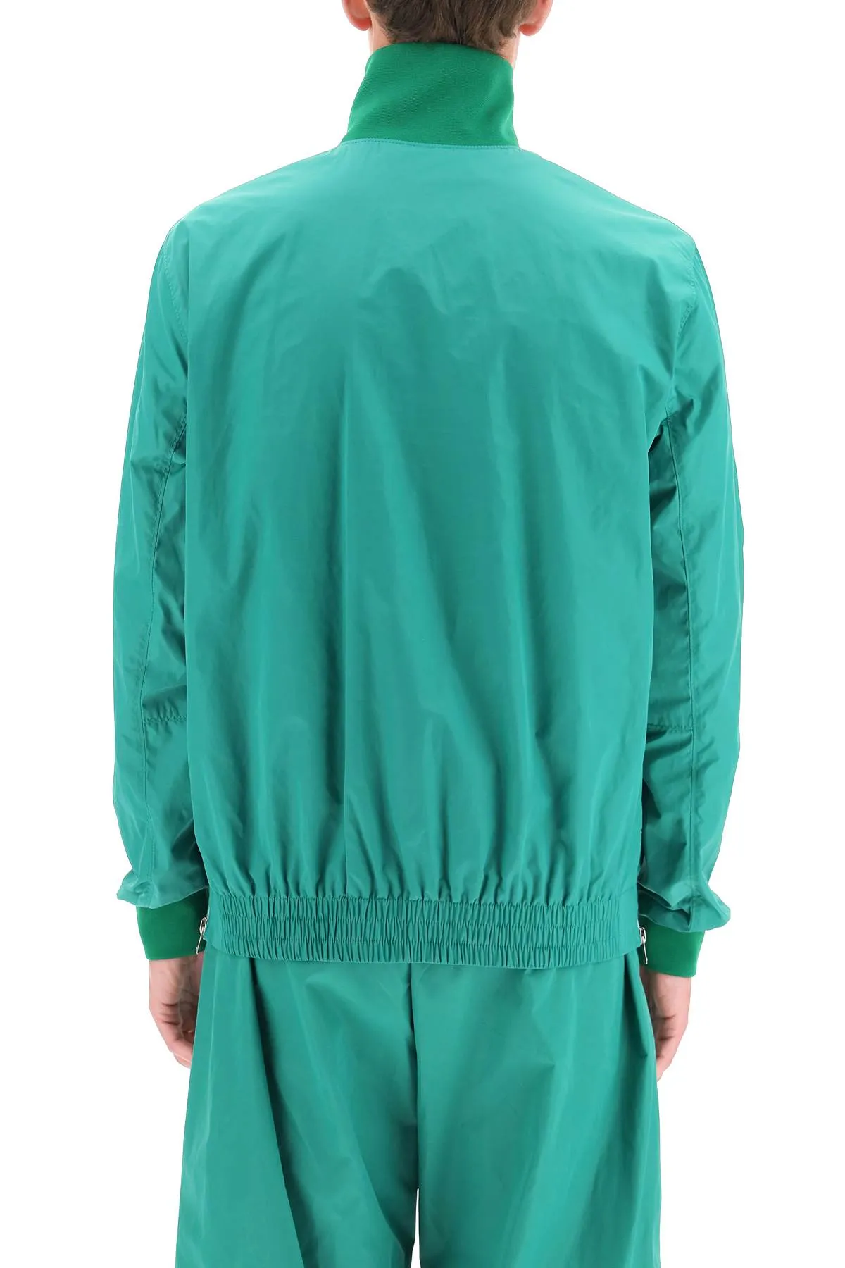 Valentino VLogo Embroidered Long-Sleeved Track Jacket