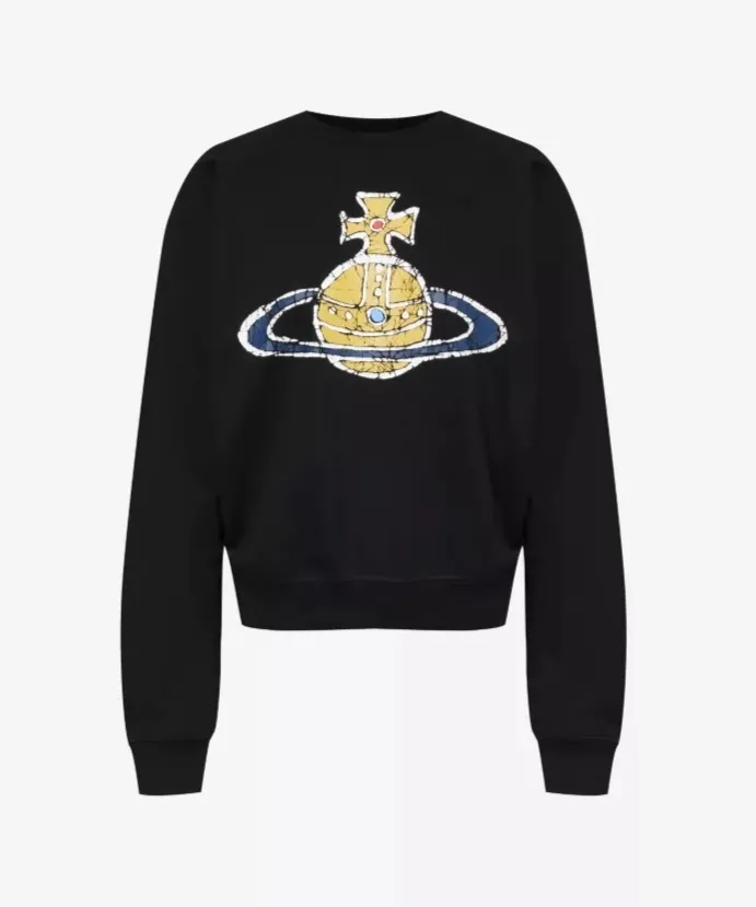 Vivienne Westwood  |Long Sleeves Cotton Logo Hoodies & Sweatshirts