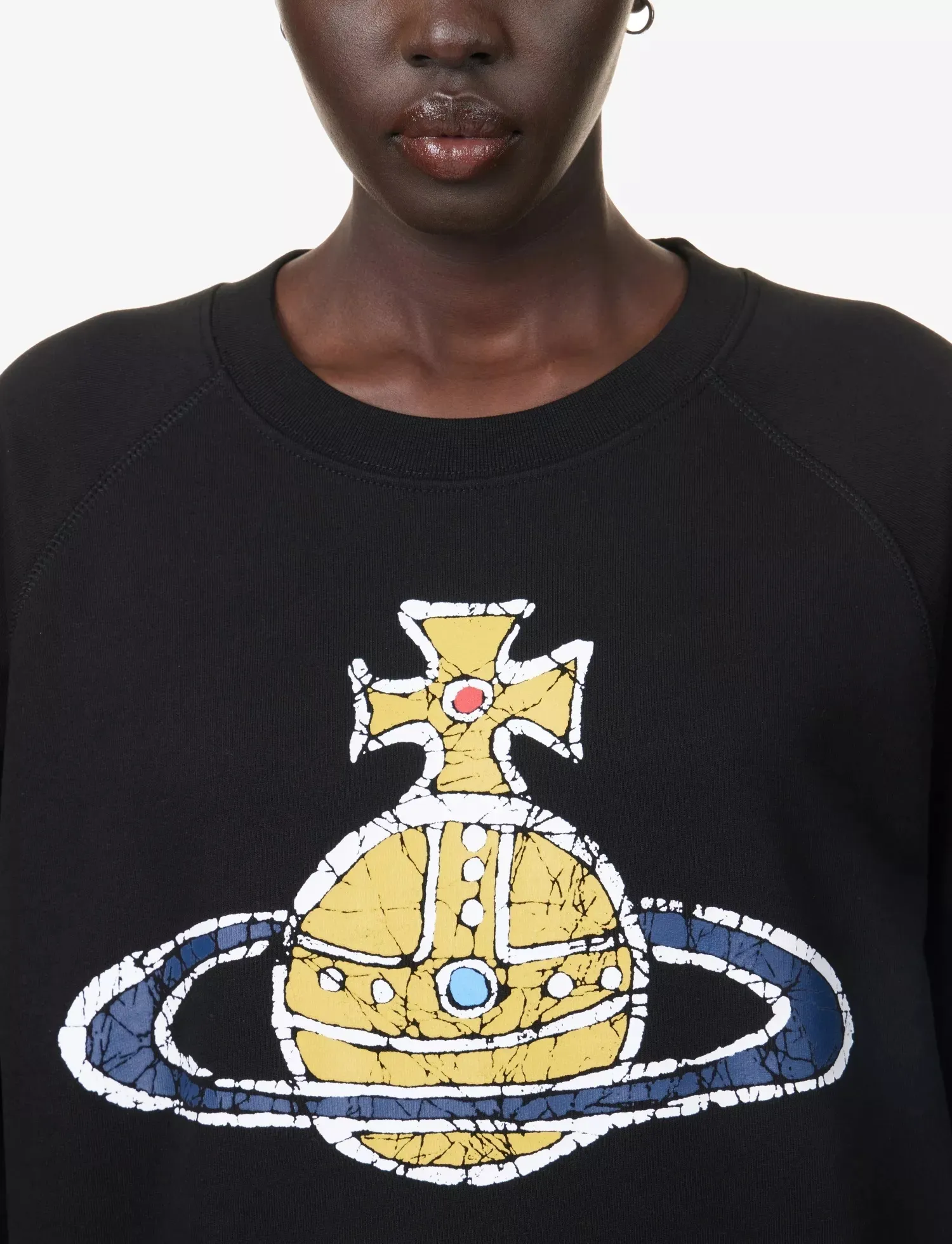 Vivienne Westwood  |Long Sleeves Cotton Logo Hoodies & Sweatshirts