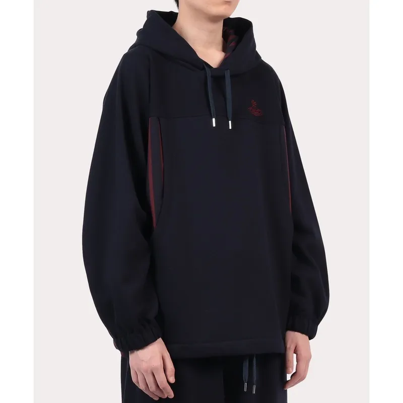 Vivienne Westwood  |Long Sleeves Plain Cotton Logo Hoodies