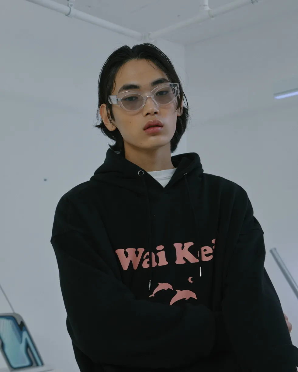 Wai Kei  |Unisex Street Style Long Sleeves Plain Cotton Medium