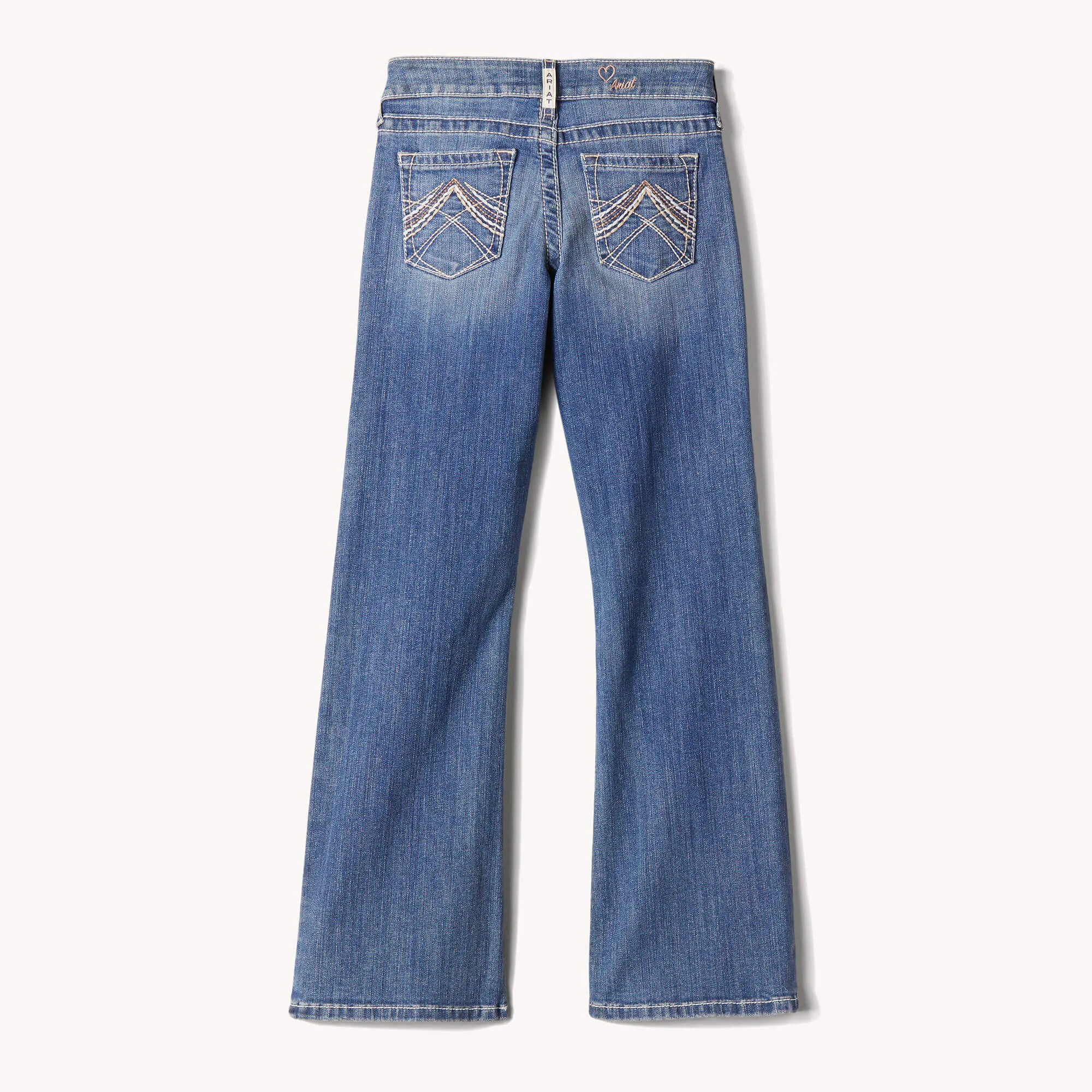 Whipstitch Boot Cut Jean