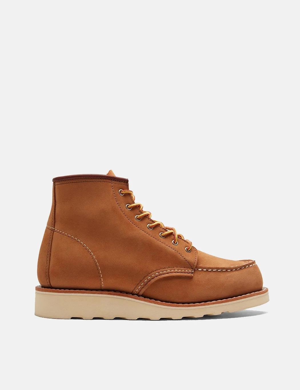 Women's Red Wing 6 Moc Toe Boots (3372) - Khaki Honey Chinook