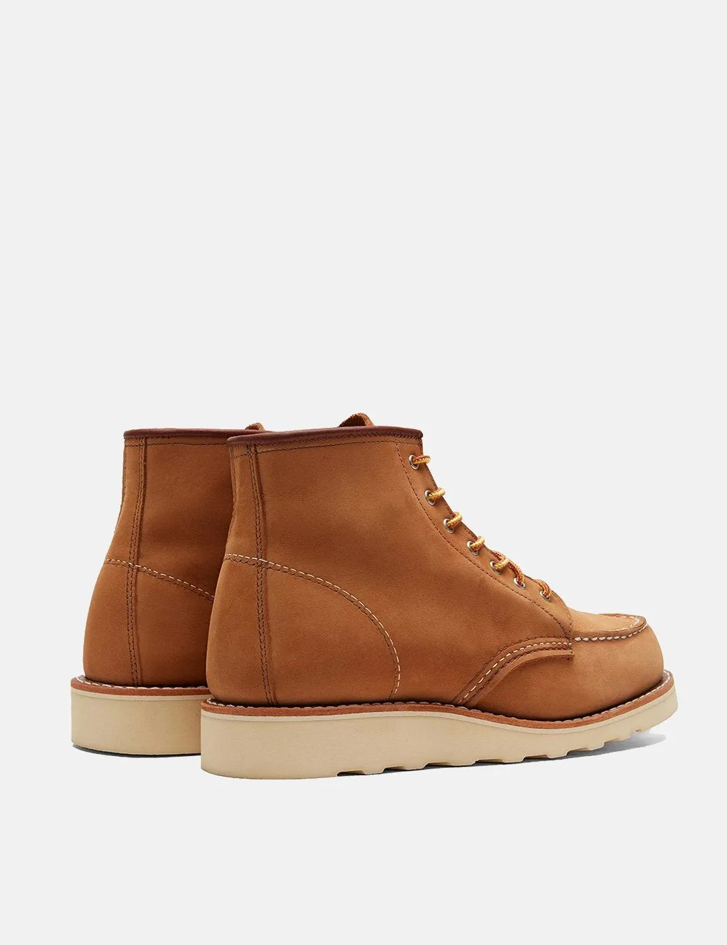 Women's Red Wing 6 Moc Toe Boots (3372) - Khaki Honey Chinook