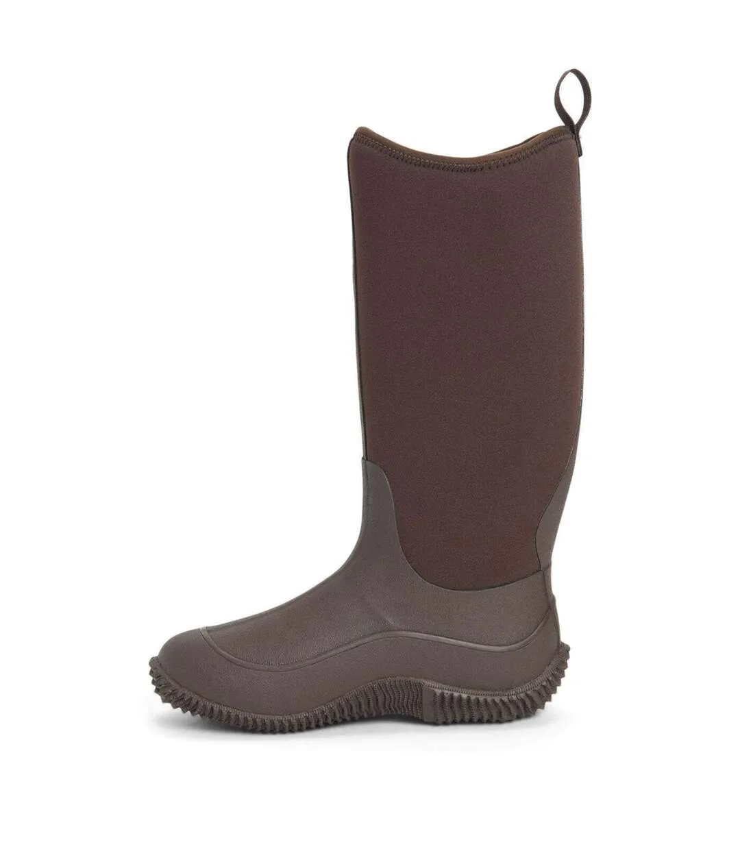 Womens/ladies fleece wellington boots brown Muck Boots