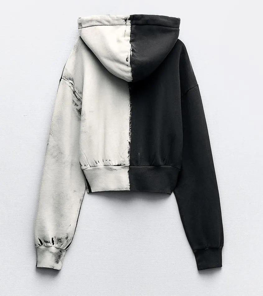 ZARA  |Sweat Long Sleeves Hoodies & Sweatshirts