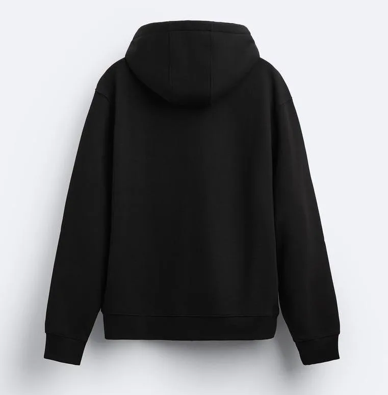 ZARA  |Sweat Long Sleeves Plain Hoodies